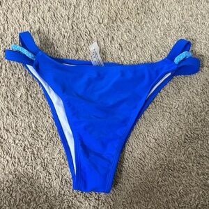 SHEIN Electric Blue Bikini Bottom